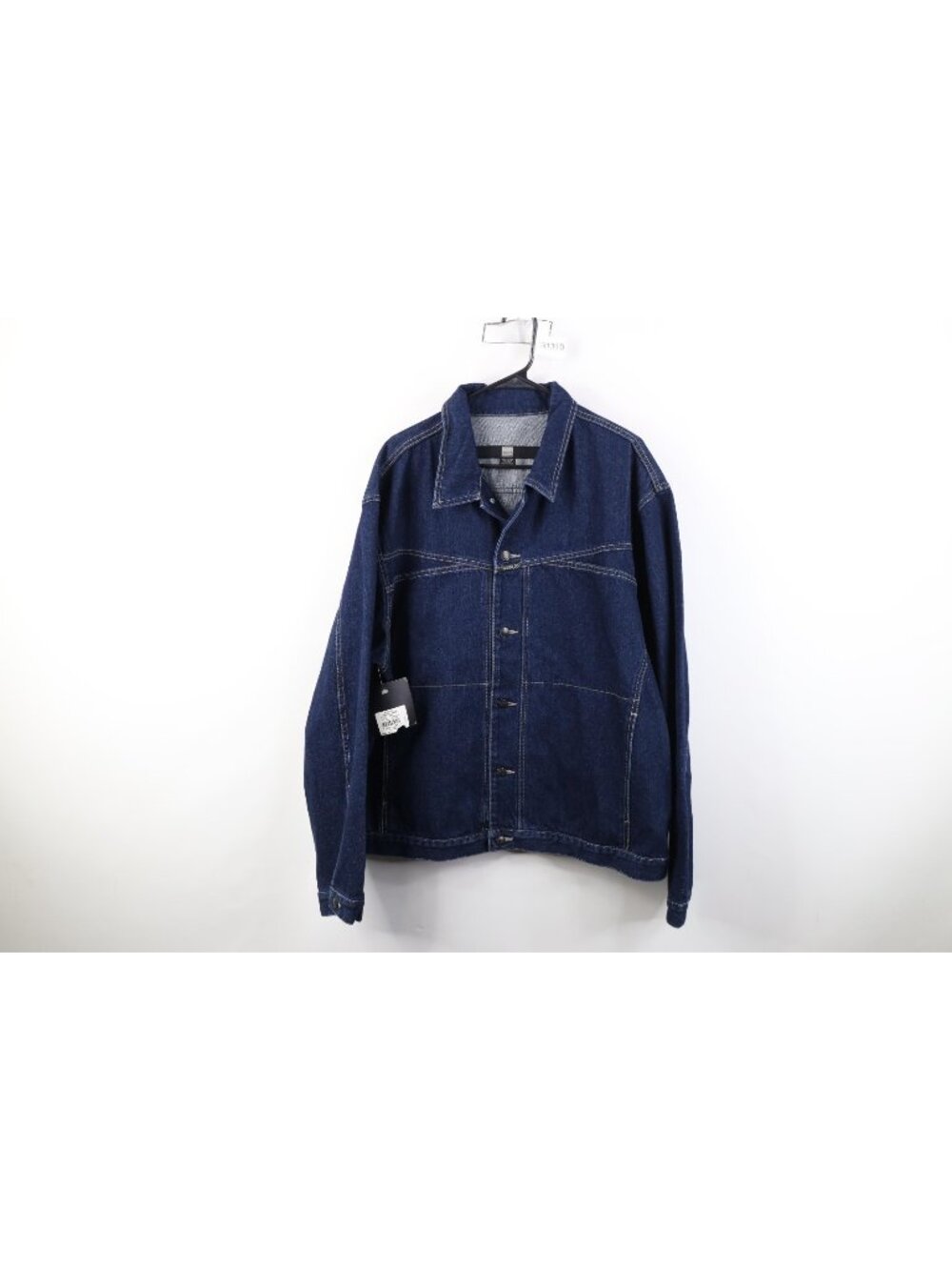 Deadstock Vtg 90s Marithe Francois Girbaud Mens 2XL Baggy Denim Trucker Jacket